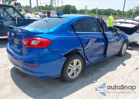 2017 Chevrolet Cruze Lt Auto из США, поврежденный, VIN 1G1BE5SM4H7114134